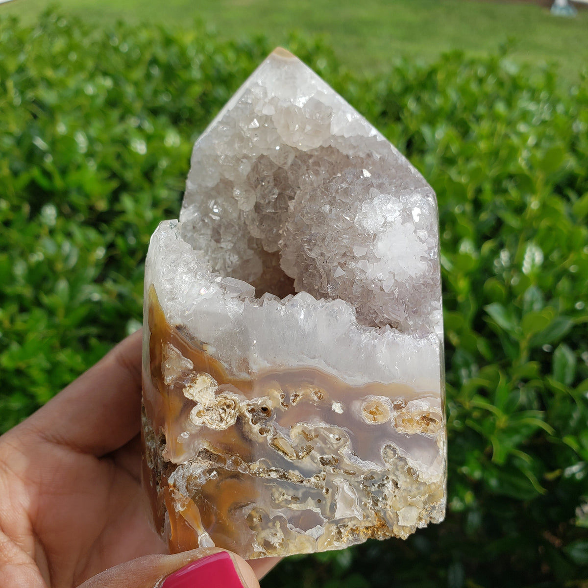 Druzy quartz store agate