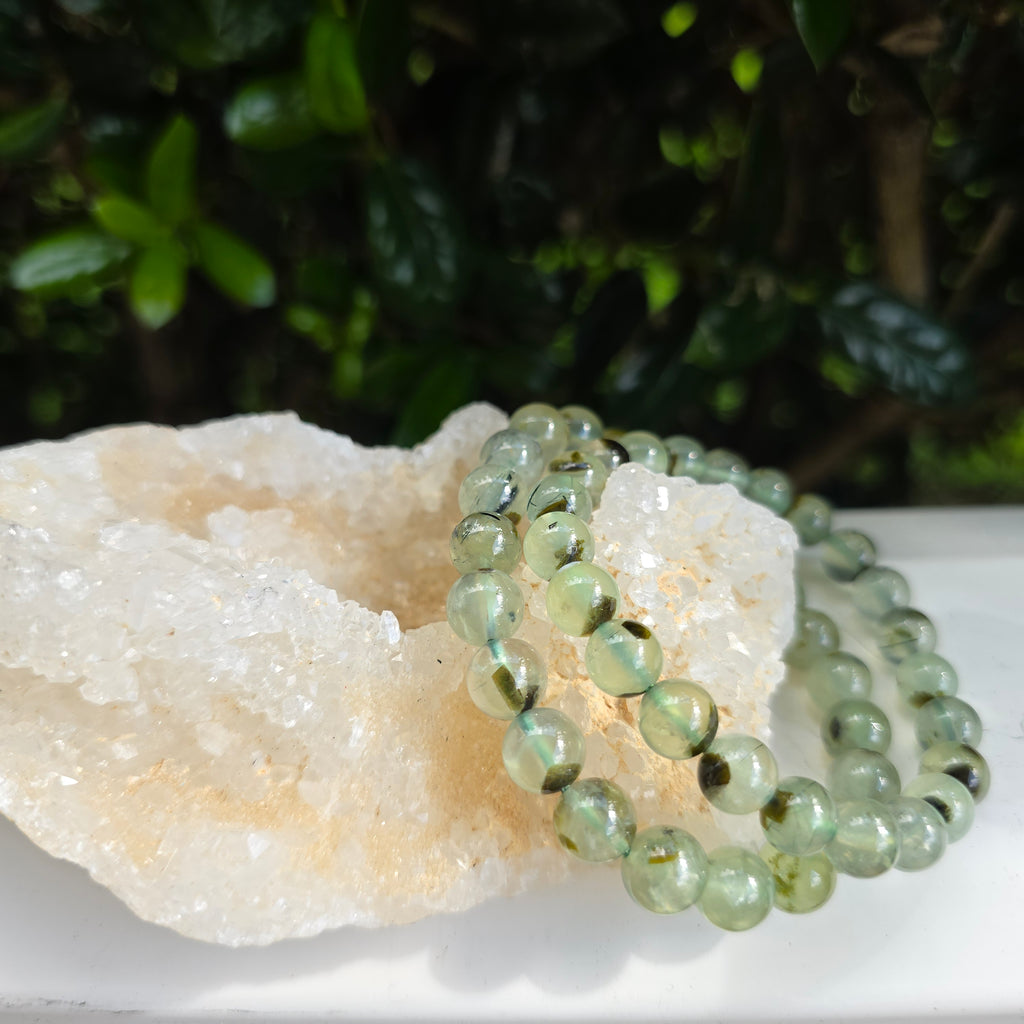 Elevated Calm | Prehnite Bracelet