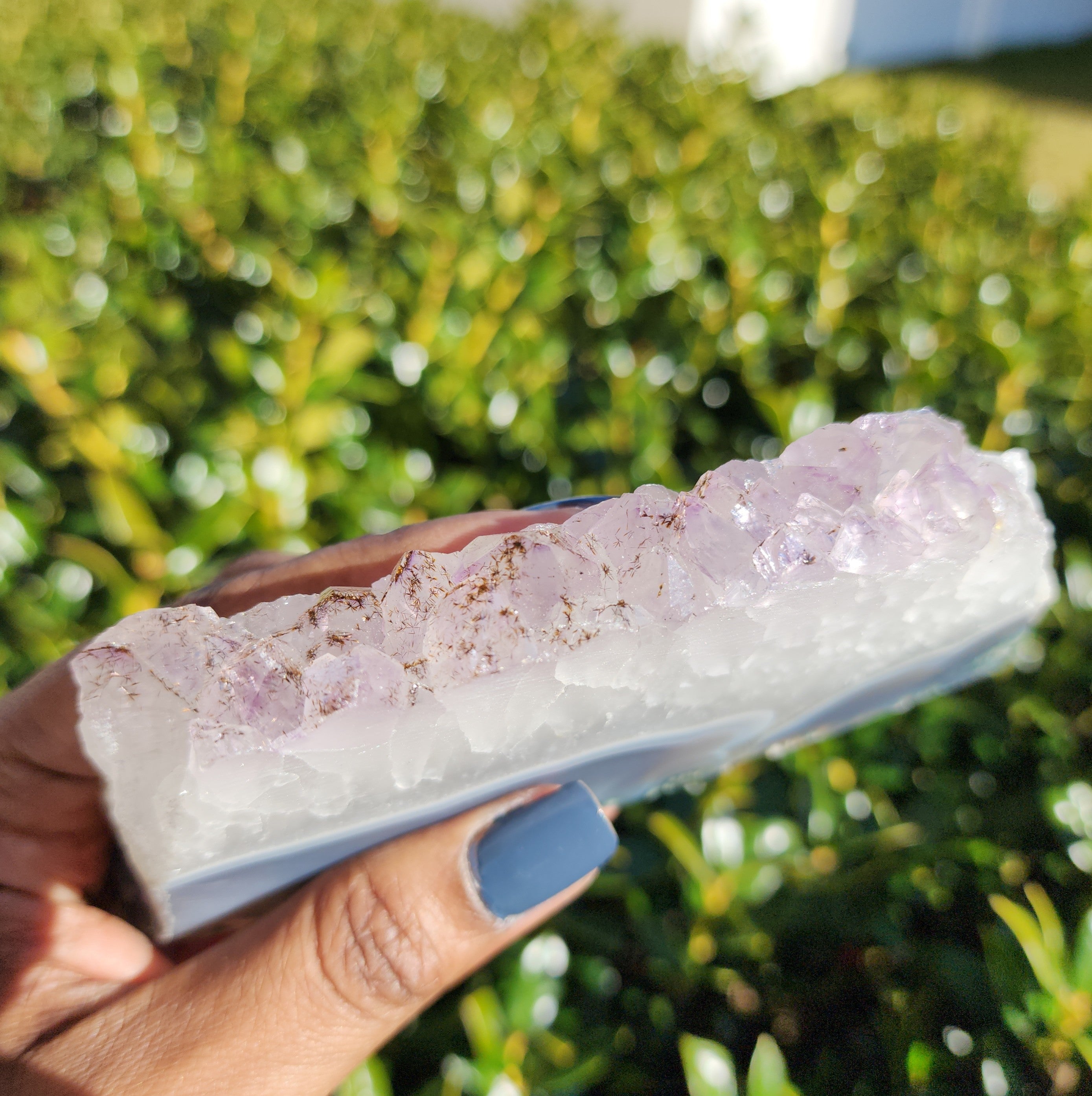 Elevated Calm - Amethyst Slice