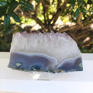 Elevated Calm - Amethyst Slice