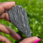 Elevated Calm | Black Kyanite Blade