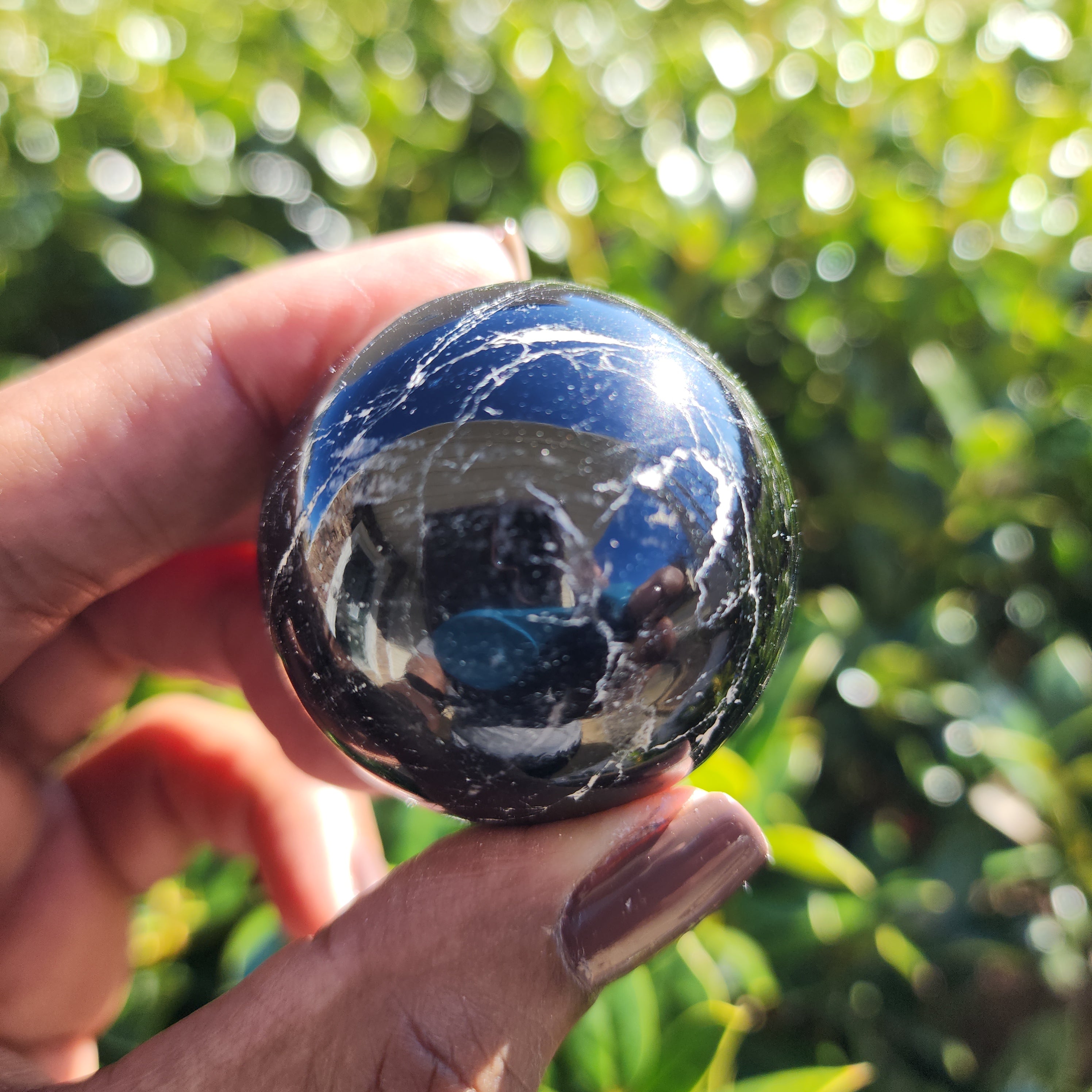 Black Tourmaline Sphere