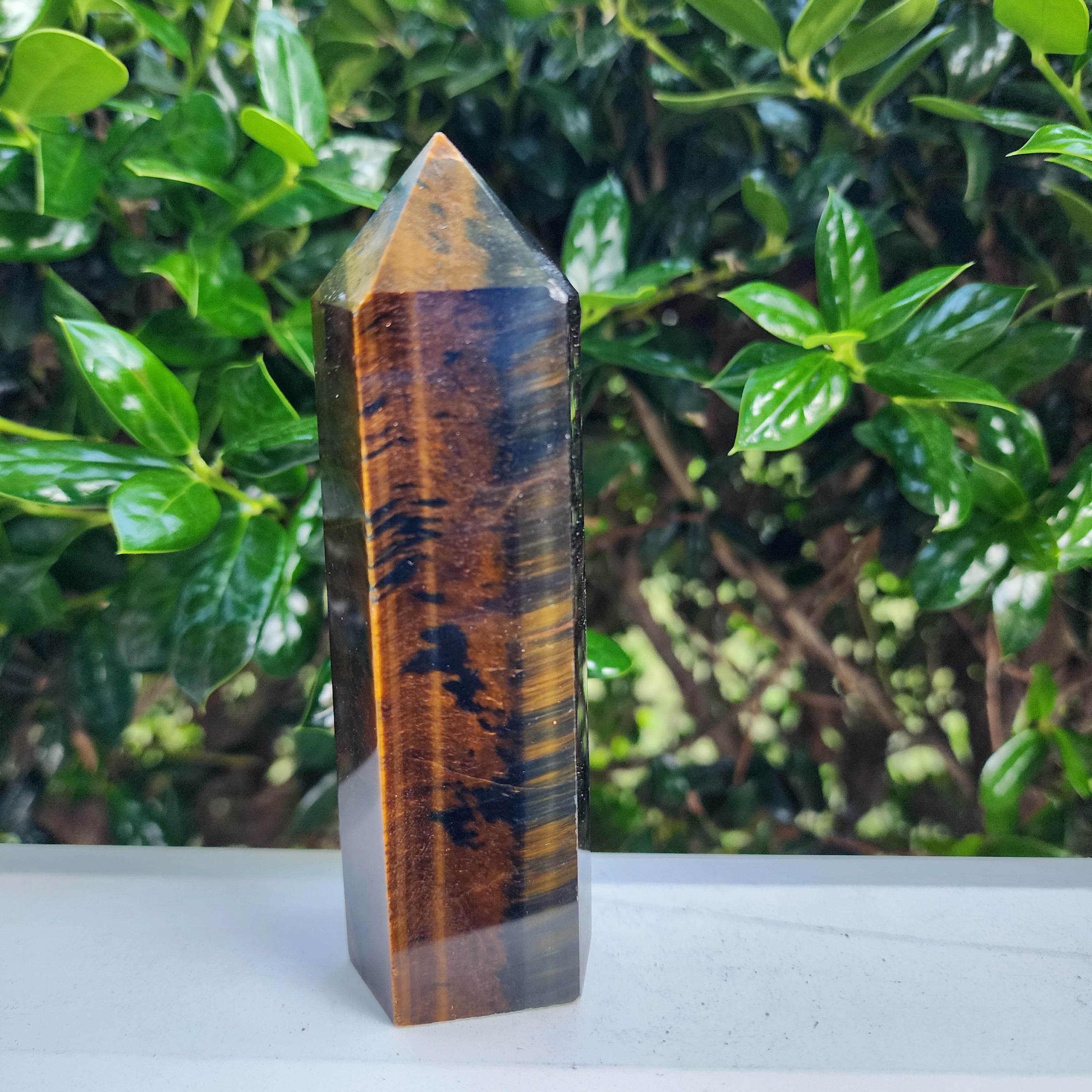 Elevated Calm Blue Tiger Eye Tower