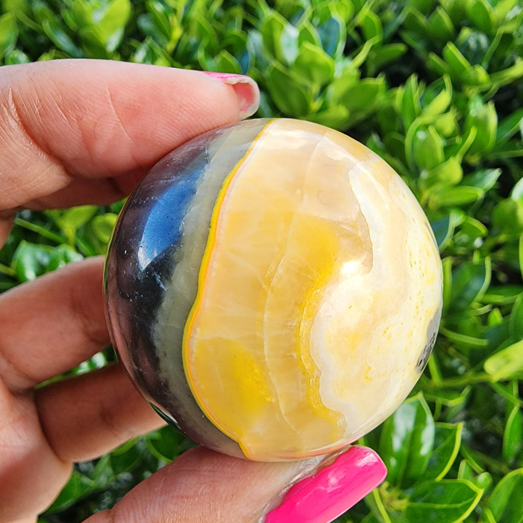 Bumblebee Jasper Sphere - A