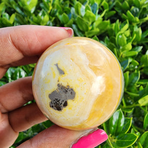 Bumblebee Jasper Sphere - A