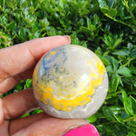 Elevated Calm Bumblebee Jasper Sphere