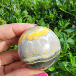 Elevated Calm Bumblebee Jasper Sphere