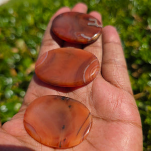 Elevated Calm | Carnelian Worry Stone