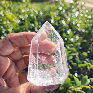 Elevated Calm Clear Quartz Point