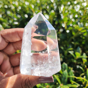 Elevated Calm Clear Quartz Point