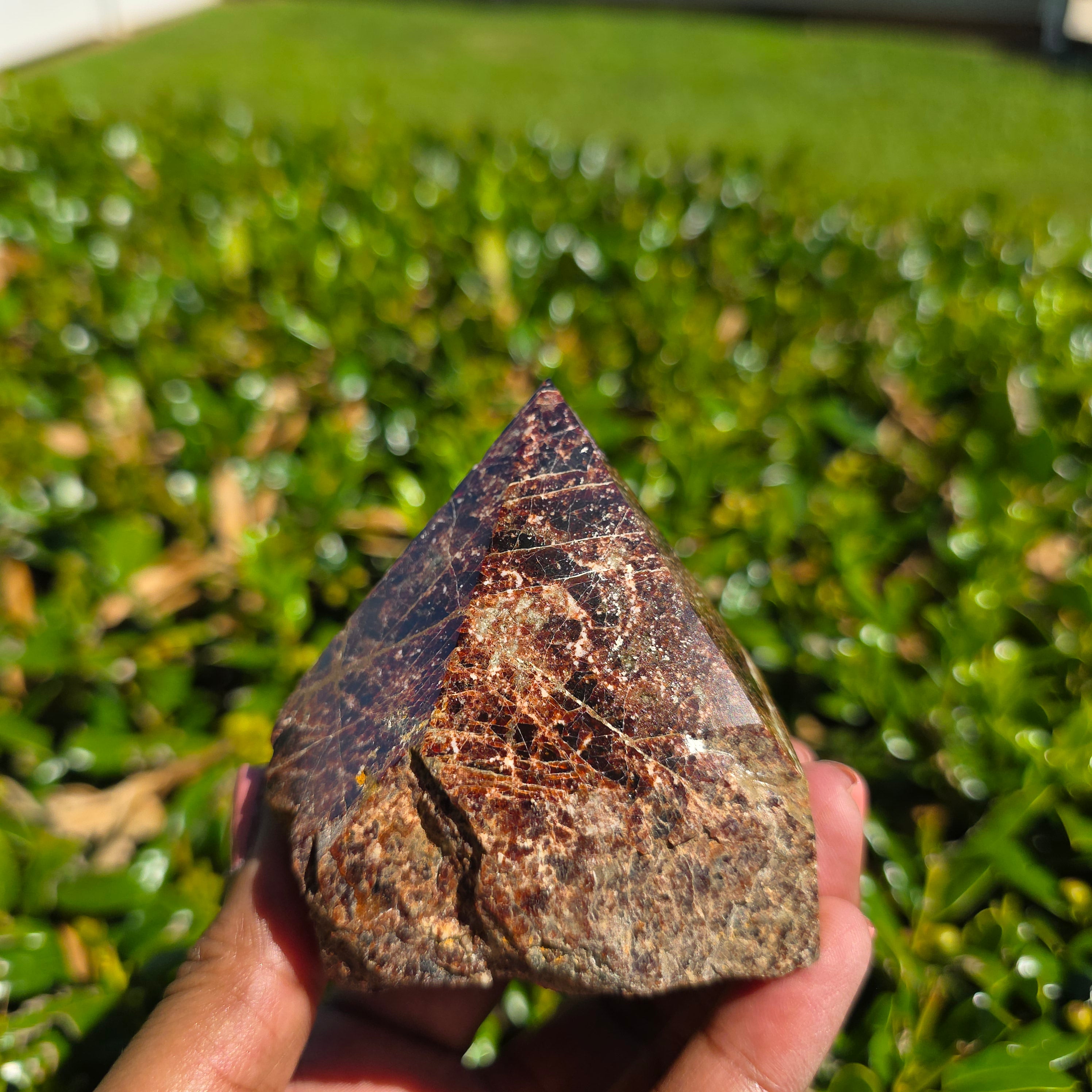 Garnet - Semi-Polished Point