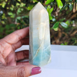 Elevated Calm Green Moonstone Tower