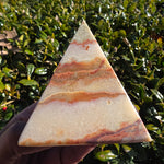 Elevated Calm | Green Onyx Pyramid