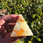 Elevated Calm | Green Onyx Pyramid