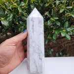 Elevated Calm Howlite Tower