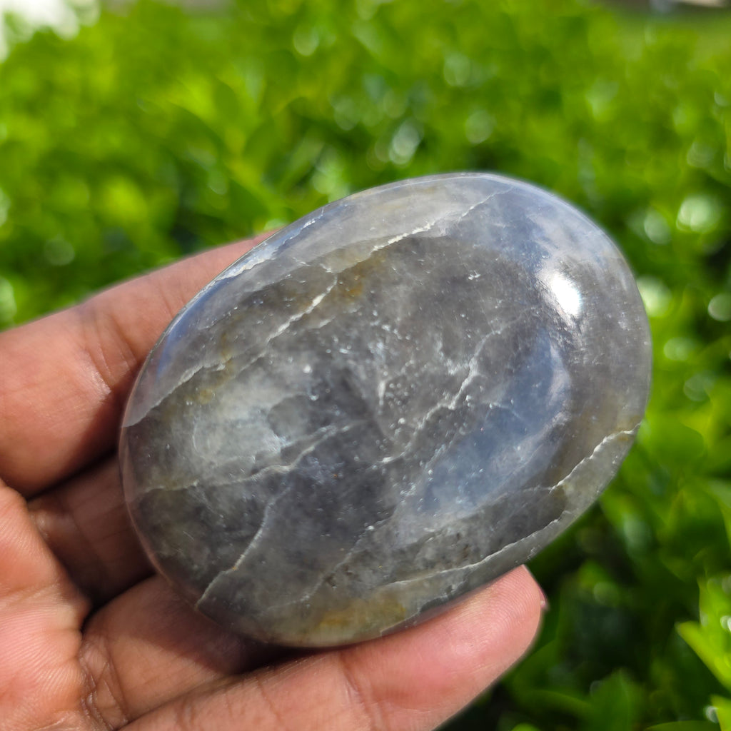 Elevated Calm | Iolite Palm Stone