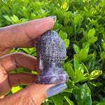Elevated Calm | Lepidolite Buddha