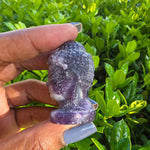 Elevated Calm | Lepidolite Buddha