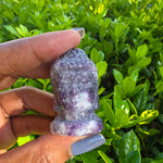 Elevated Calm | Lepidolite Buddha
