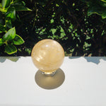 Elevated Calm Mini Honey Calcite Sphere