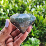 Moss Agate - Diamond - A