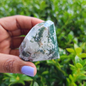 Moss Agate - Diamond - B