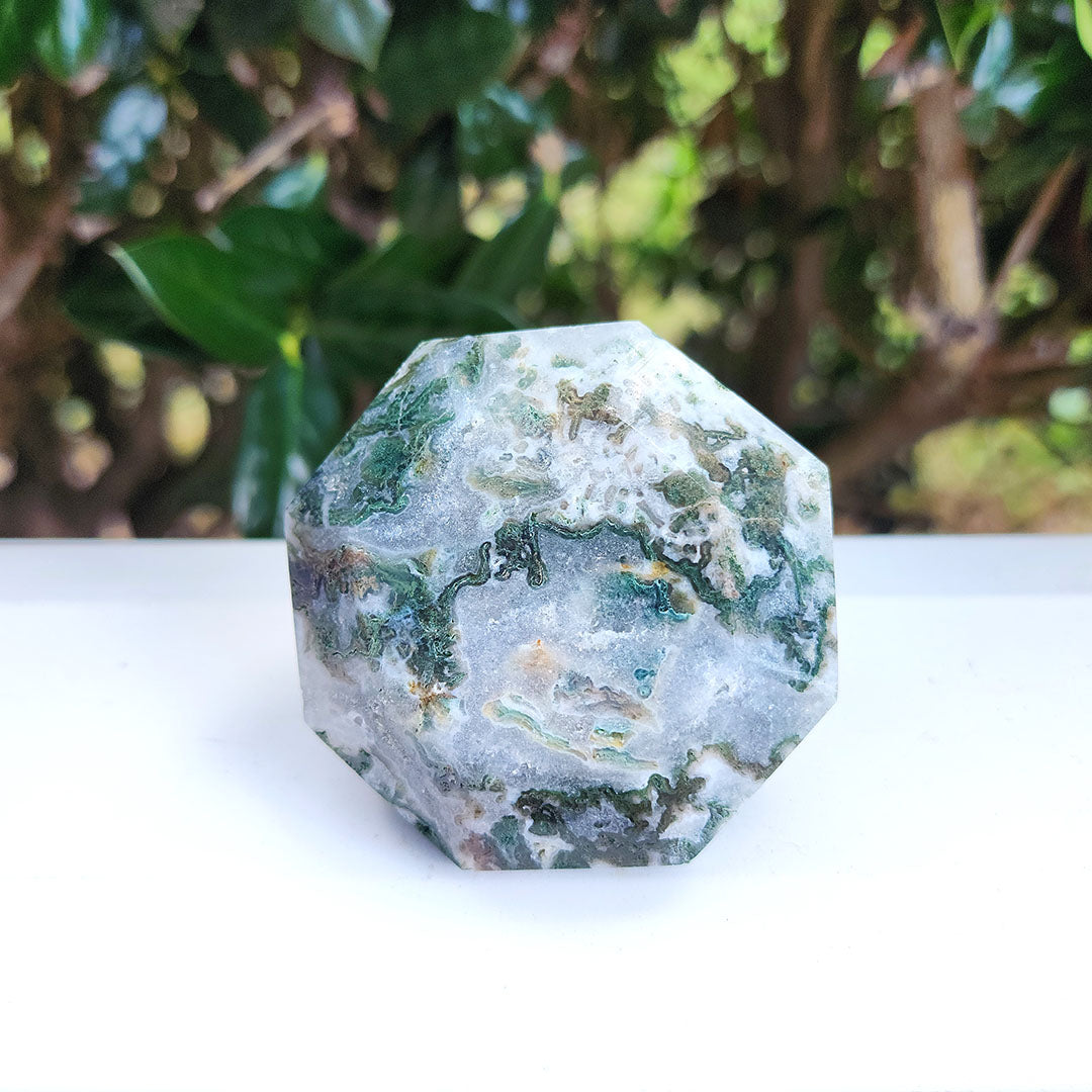 Moss Agate - Diamond - B