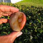 Polychrome Jasper Palm Stone - A
