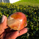 Elevated Calm | Polychrome Jasper Palm Stone