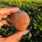 Polychrome Jasper Palm Stone - D