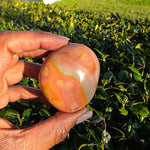 Polychrome Jasper Palm Stone - D