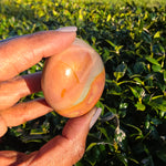 Polychrome Jasper Palm Stone - D