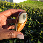 Polychrome Jasper Palm Stone - E
