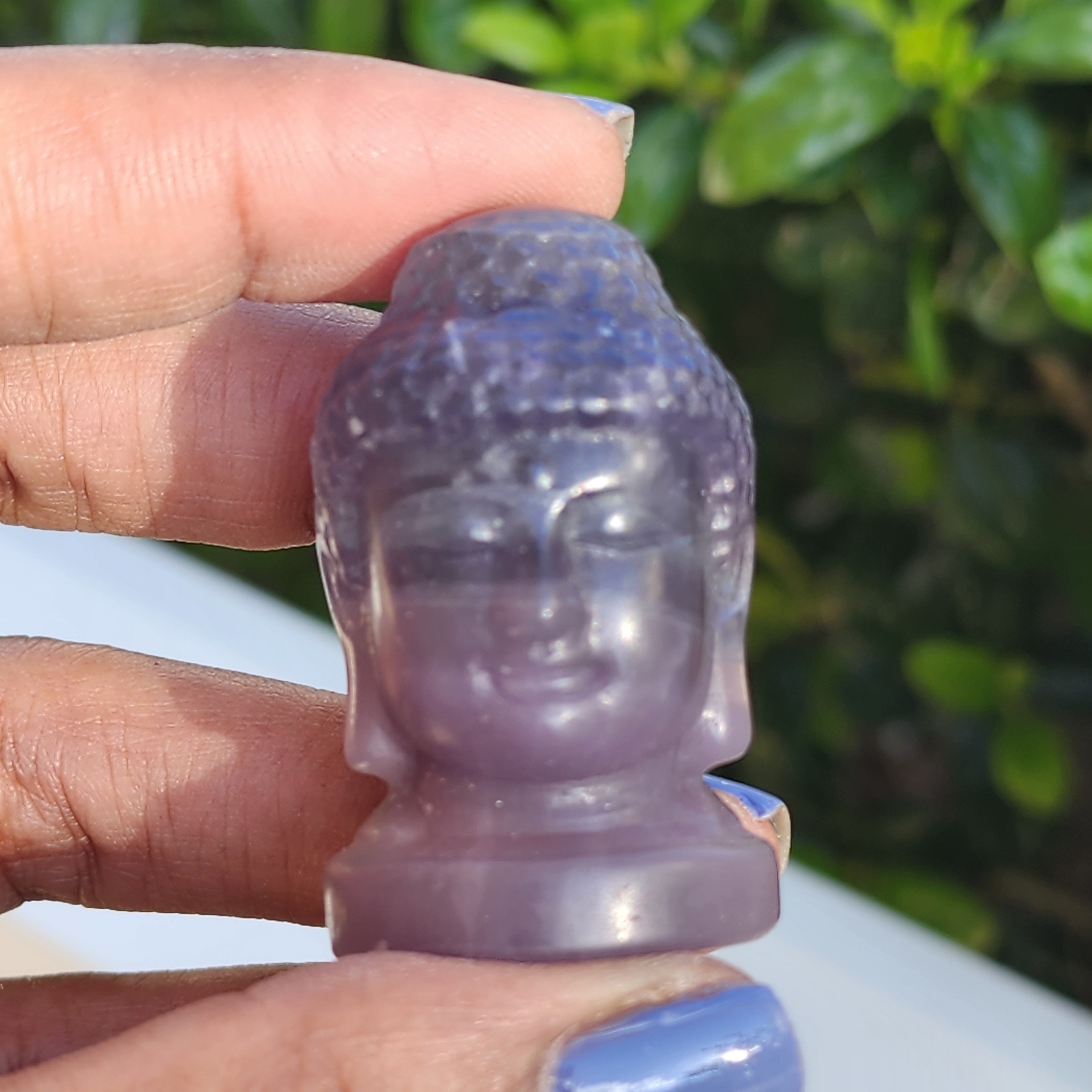 Elevated Calm Fluorite Buddha