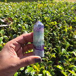 Elevated Calm | Rainbow Fluorite Tower