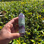 Elevated Calm | Rainbow Fluorite Tower