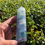 Elevated Calm | Rainbow Fluorite Tower