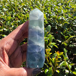 Elevated Calm | Rainbow Fluorite Tower