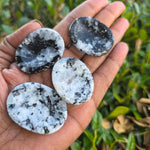 Elevated Calm | Rainbow Moonstone worry stone