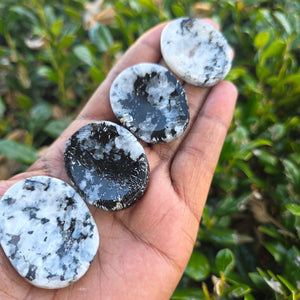 Elevated Calm | Rainbow Moonstone worry stone