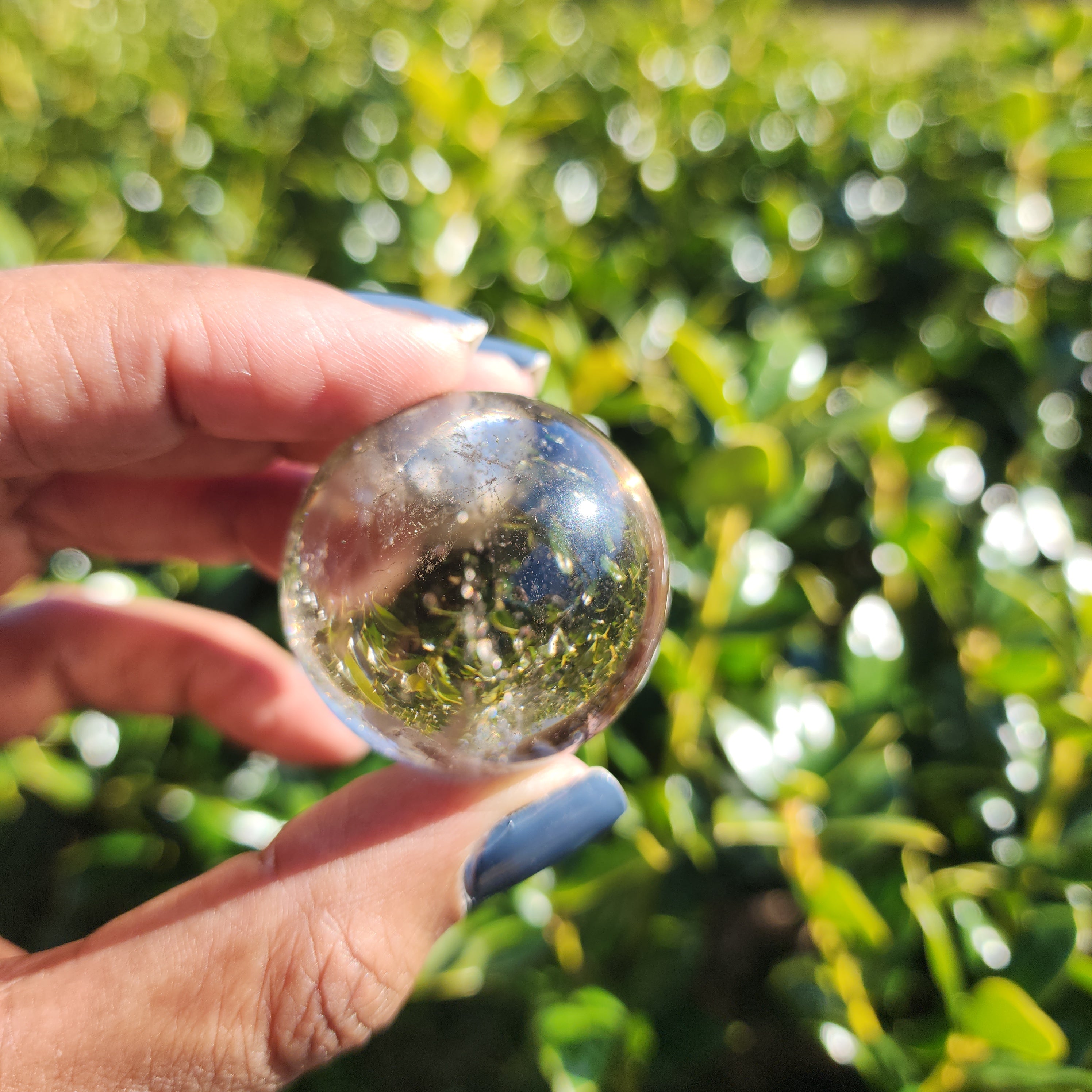 Elevated Calm - Smoky Quartz Sphere