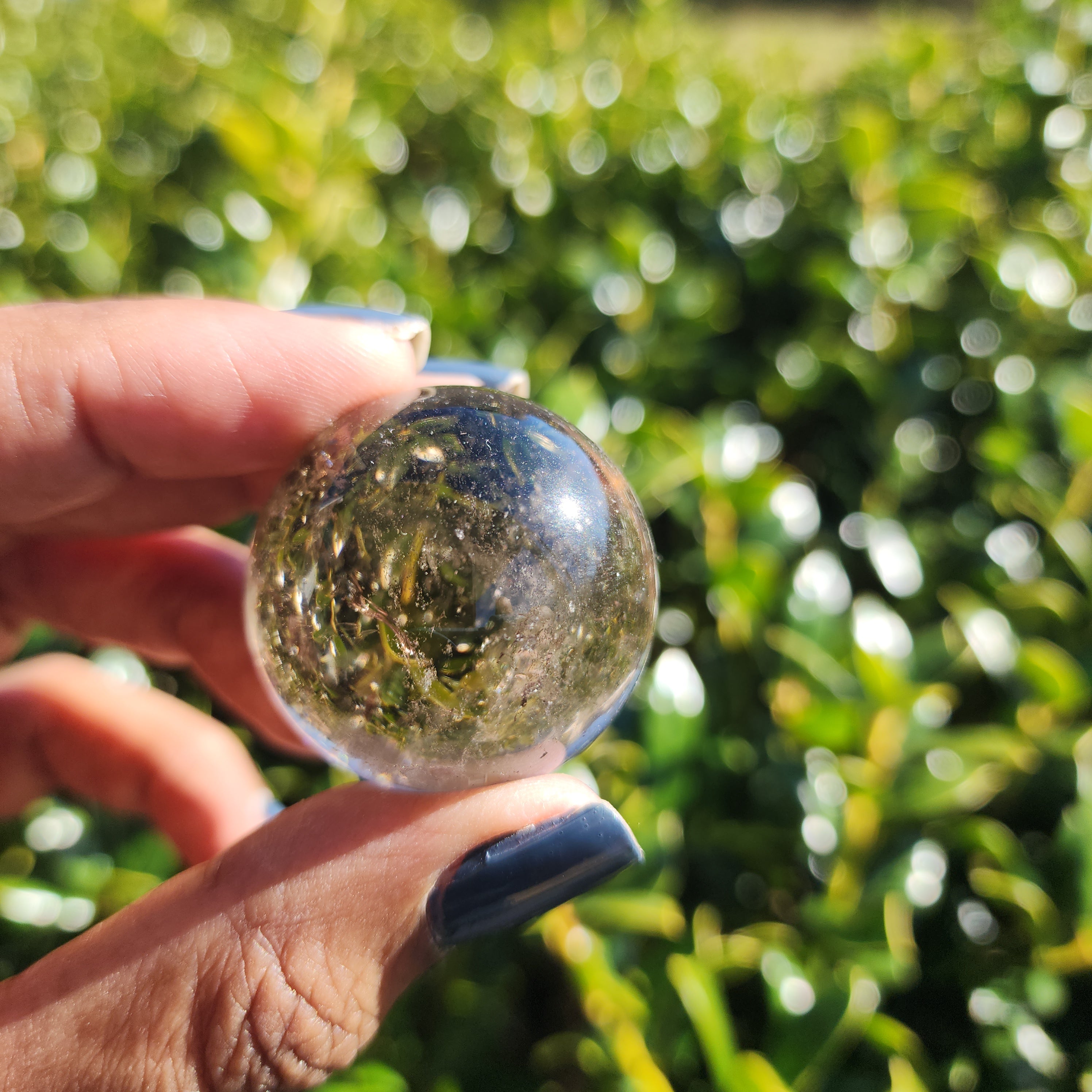 Elevated Calm - Smoky Quartz Sphere