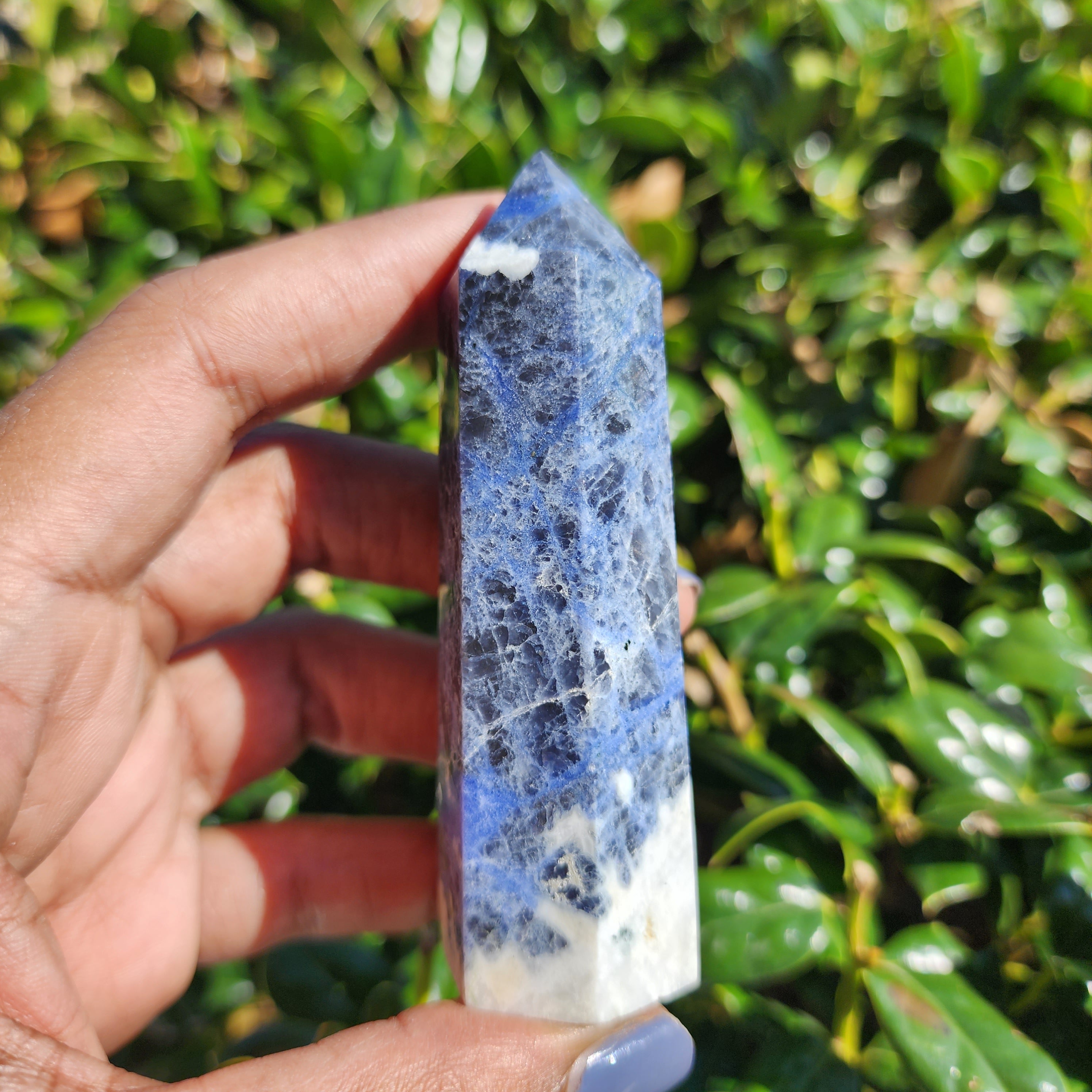 Elevated Calm Sodalite Tower