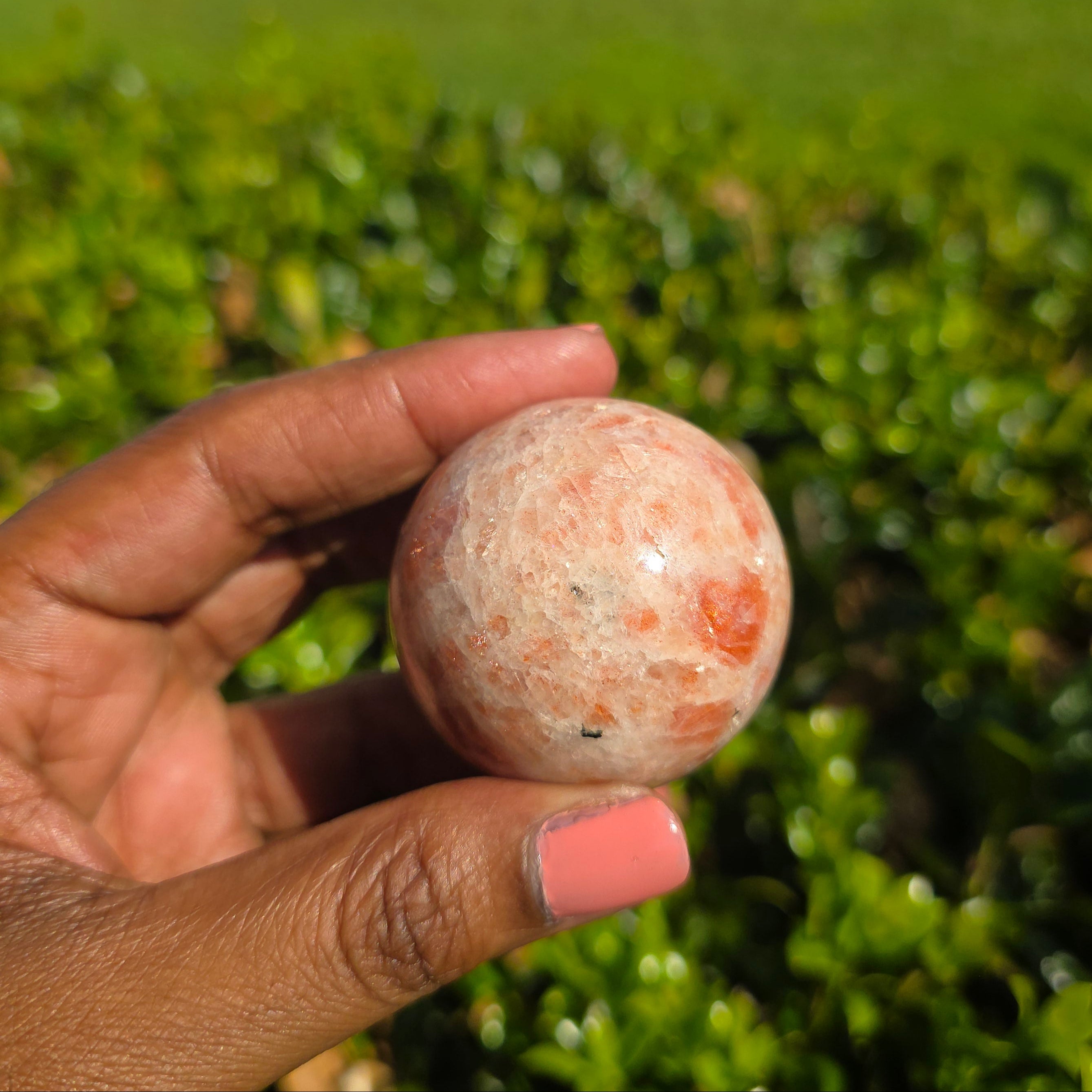 Elevated Calm | Sunstone Sphere