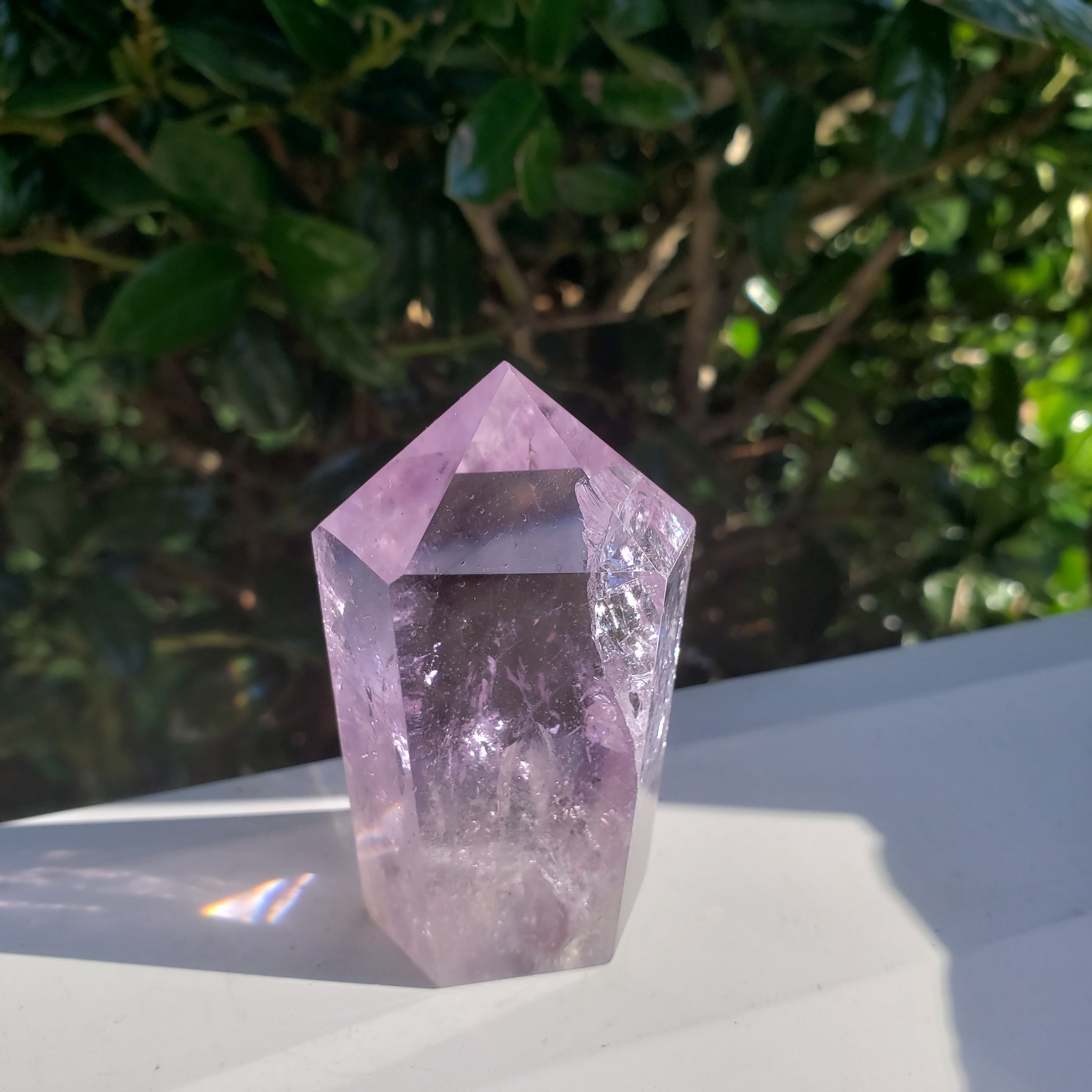 Elevated Calm Amethyst Point