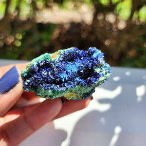 Elevated Calm Azurite Chrysocolla