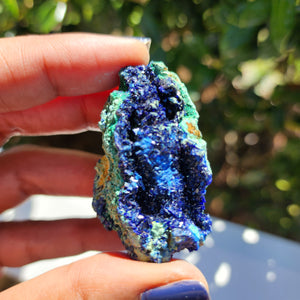 Elevated Calm Azurite Chrysocolla