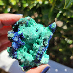 Elevated Calm Azurite Chrysocolla