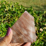 Elevated Calm Fire Quartz Point