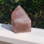 Elevated Calm Fire Quartz Point